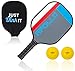 Apollo Pickleball Paddle Set | Pickleball Set Includes Graphite Pickleball Paddle + 2 Pickle-Balls + Paddle Cover | Premium Lightweight Graphite Pickle Ball Racket Set with Polymer Honeycomb Core