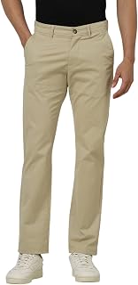 Van Heusen Men's Mid Rise Regular Casual Pants Price In India