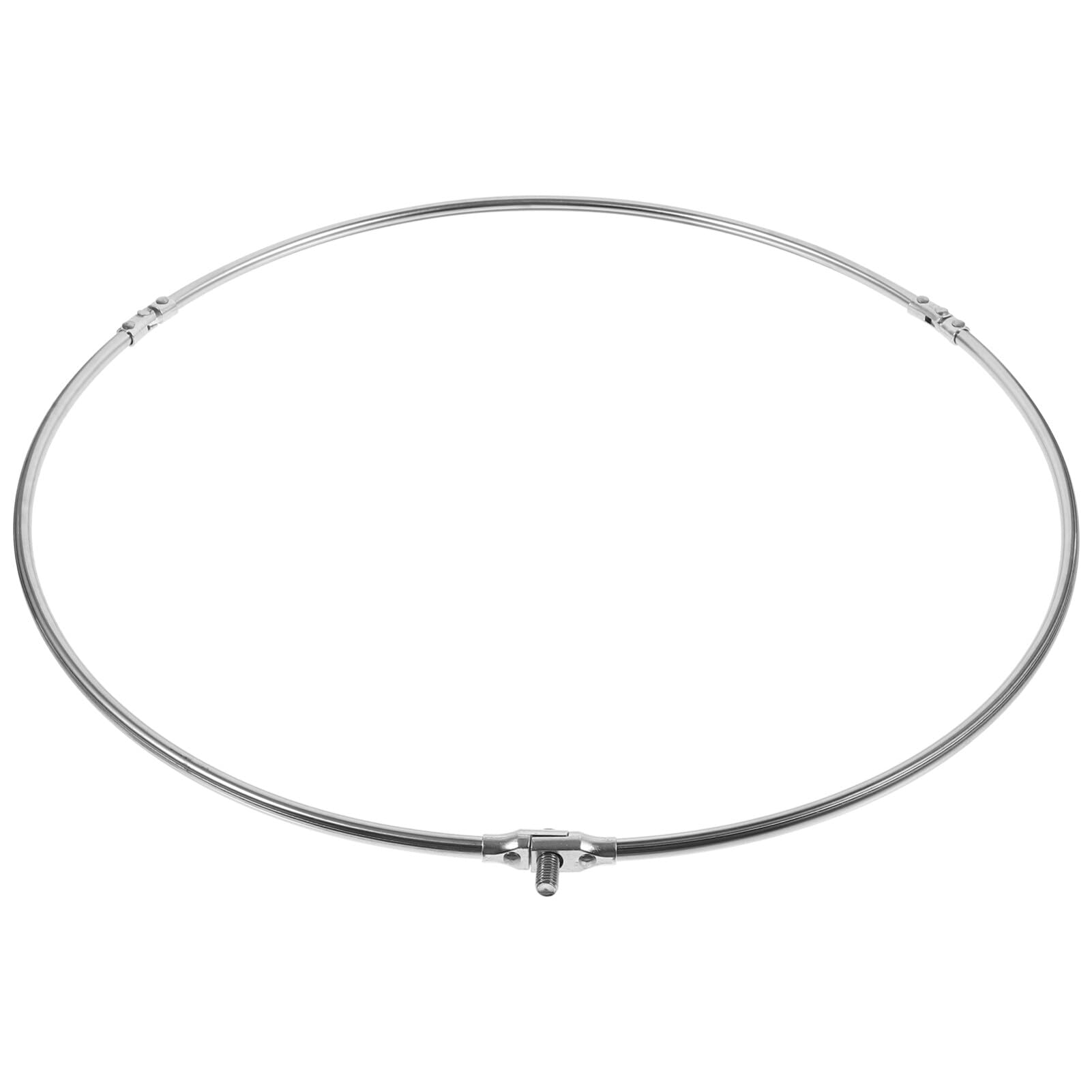 POPETPOP Crab Ring Fishing Accessories Metal Fishing Rings Crab Net Rings Crab Net Circle Dip Nets Ring Fishing Landing Net Supplies Crab Net Ring Round Stainless Steel Fishing Circle