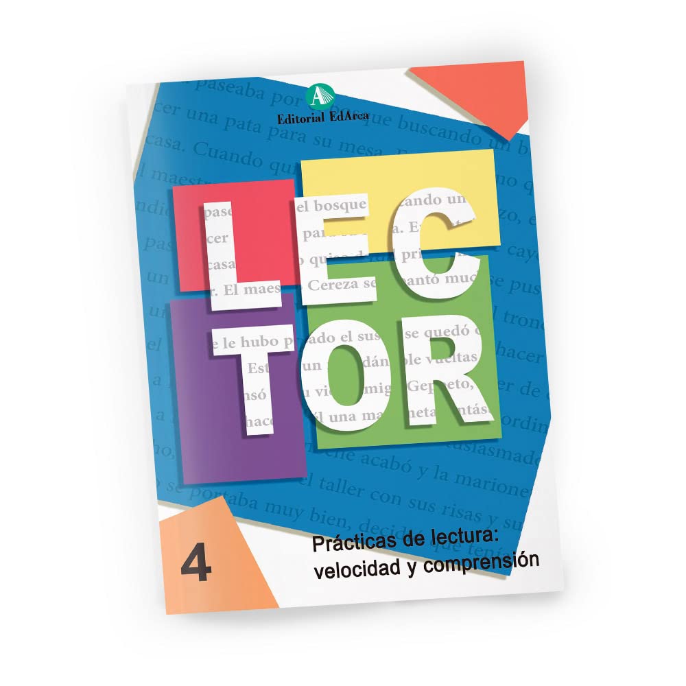 Cuaderno Lector 4. Velocidad y comprensión lectora. Ed. Primaria.: Letra Cursiva 4