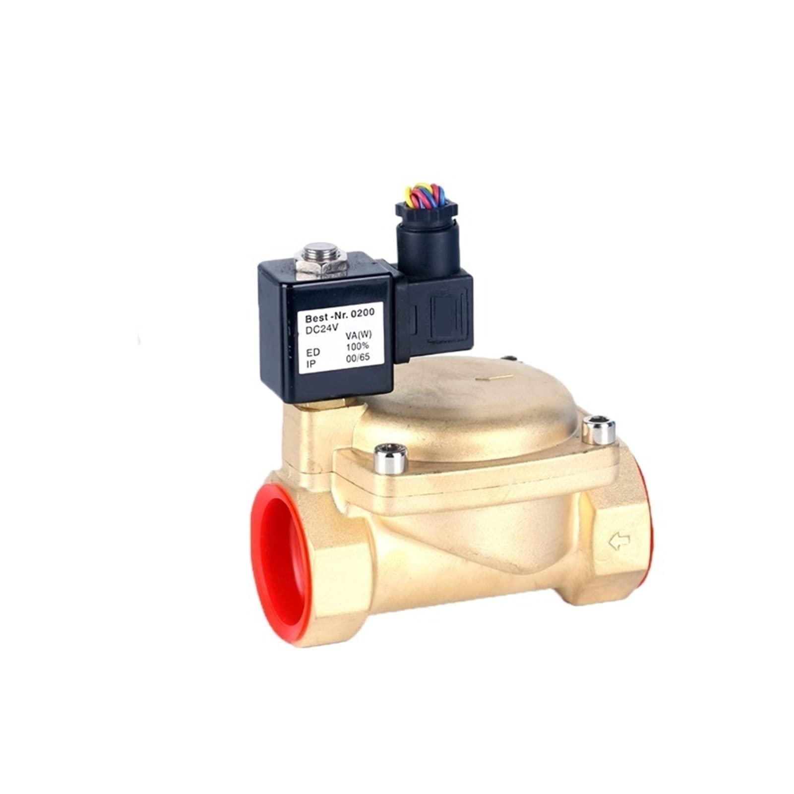 Youngran 1/4 "3/8" 1/2 "3/4" 1 "1-1/4" 1-1/2 "2" Alta presión 1.6MPA 0927 Normalmente válvula de solenoide solenoide de latón Normalmente válvula de solenoides piloto Leisurely