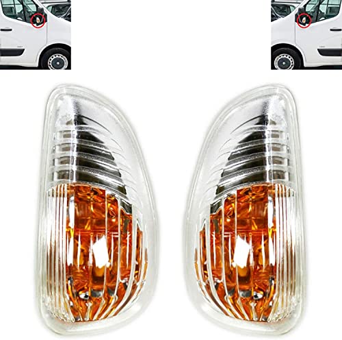 Clignotant de rétroviseur pour Renault Master et Movano B de 2010 à 2026 côté gauche ou droit