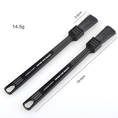 Spirit Cleaning Brush, 2 Pcs Espresso Coffee Grinder Brush Accessories For Barista Bean Grain Coffee Grounds Tool Home Kitchen … #TOP6