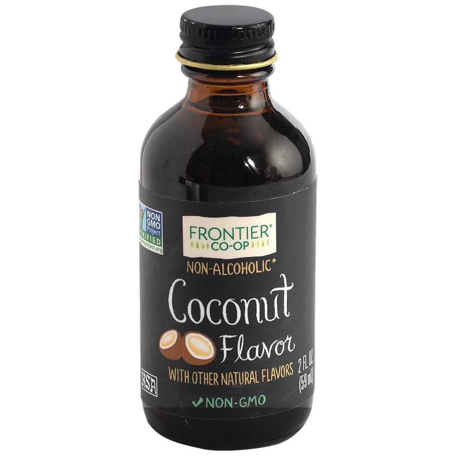 Frontier Co-op Coconut Flavor, Non-Alcoholic, 2 ounce bottle