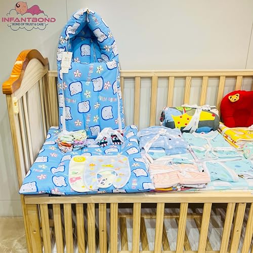 Image of Infantbond Baby Clothing Combo | 66 in 1 New Born Baby Complete Combo (0-6 Months)
