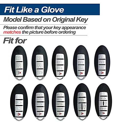 Fit for Nissan Armada Murano Rogue Maxima Cube Altima Pathfinder Infiniti Qx60 Qx30 285E3-9NB5A TPU Key Fob Remote Cover… - Image 3