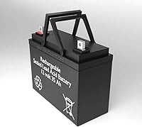 Vista 3 de BatteryGuy Batería de plomo ácido sellada recargable de 12V 35Ah (cantidad de 4)