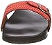 Berkemann Hippie-NO-Sandale, Zuecos para Mujer, Rojo, 42 2/3 EU