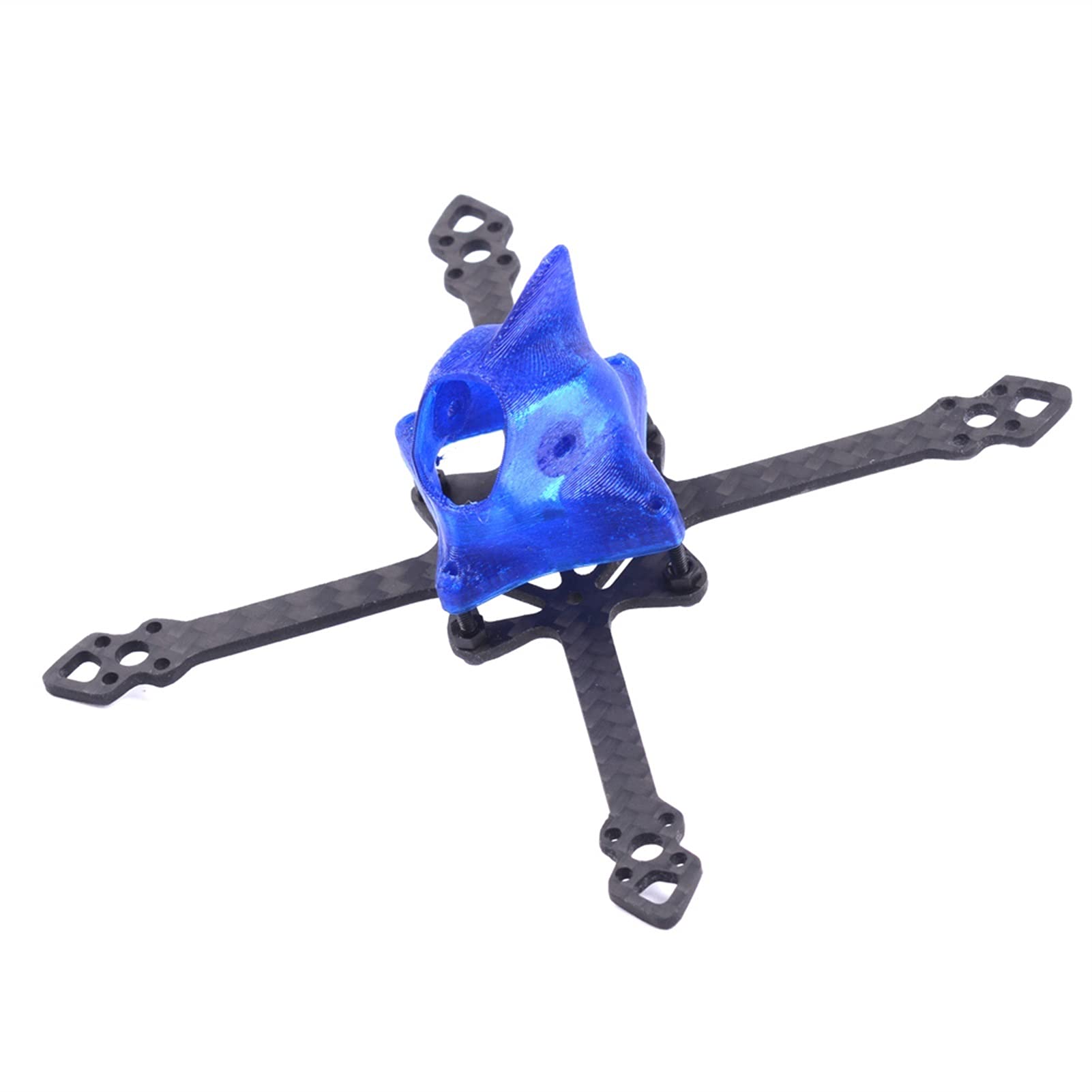 Zahnstocher 2-4S Brushless für Whoop FPV Drone Quadcopter Rahmen KIT 105mm Radstand Carbon Rack mit 3D Pirnted Canopy FPV Racing Drone Quadcopter Zubehörteile (Color : Yellow) (Color : Yellow)