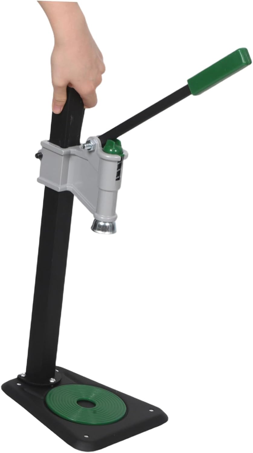 VALICLUD Manual 7.8"-18.3" Detachable Construction, Design Iron Height Beer Bottle Capper with Adjustable and Stable Tabletop Base for 26mm/29mm Crown Caps for Homebrew Kitchen