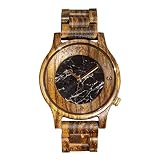 Orologio Legno E Pietra