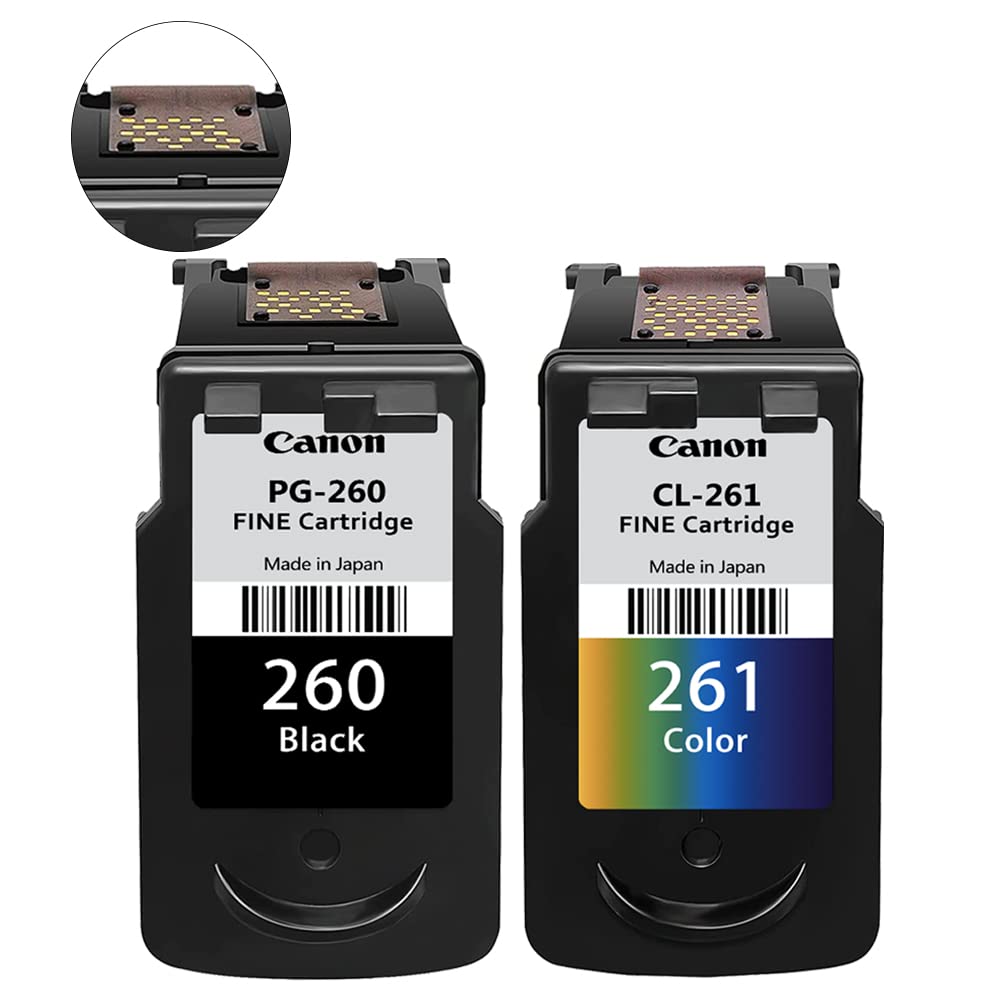 Cartuchos De Tinta Remanufacturados 260XL Y 261XL De Repuesto Para