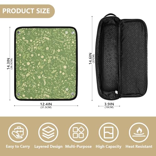 Bolsa de viaje resistente al calor para herramientas de cabello miniatura 4
