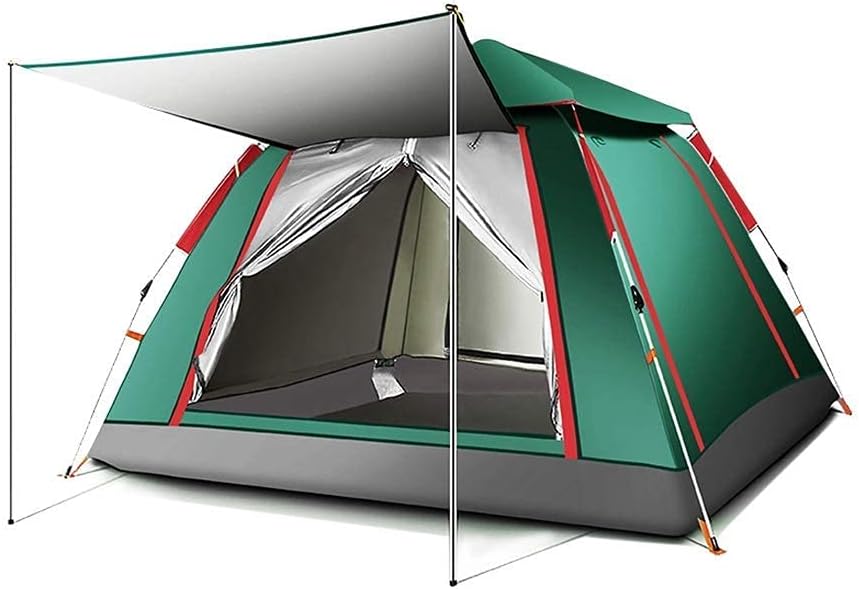 Automatic Tent 3-4 People Thick Rainproof Wild Camping Camping Tent Holiday Tent Park Picnic Tent Gift