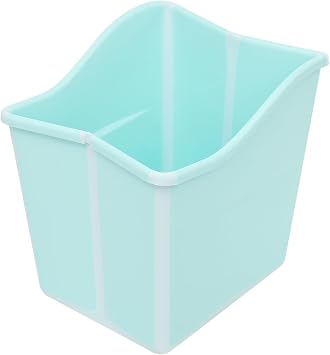 Foldable Bathtub, Portable Folding Bathtub Mini Collapsible Bathtub 22.45gal Capacity Bathtub Bucket Foldable Freestanding Water Tub for Home Sauna Spa Soaking Bath Sweat Steaming Green