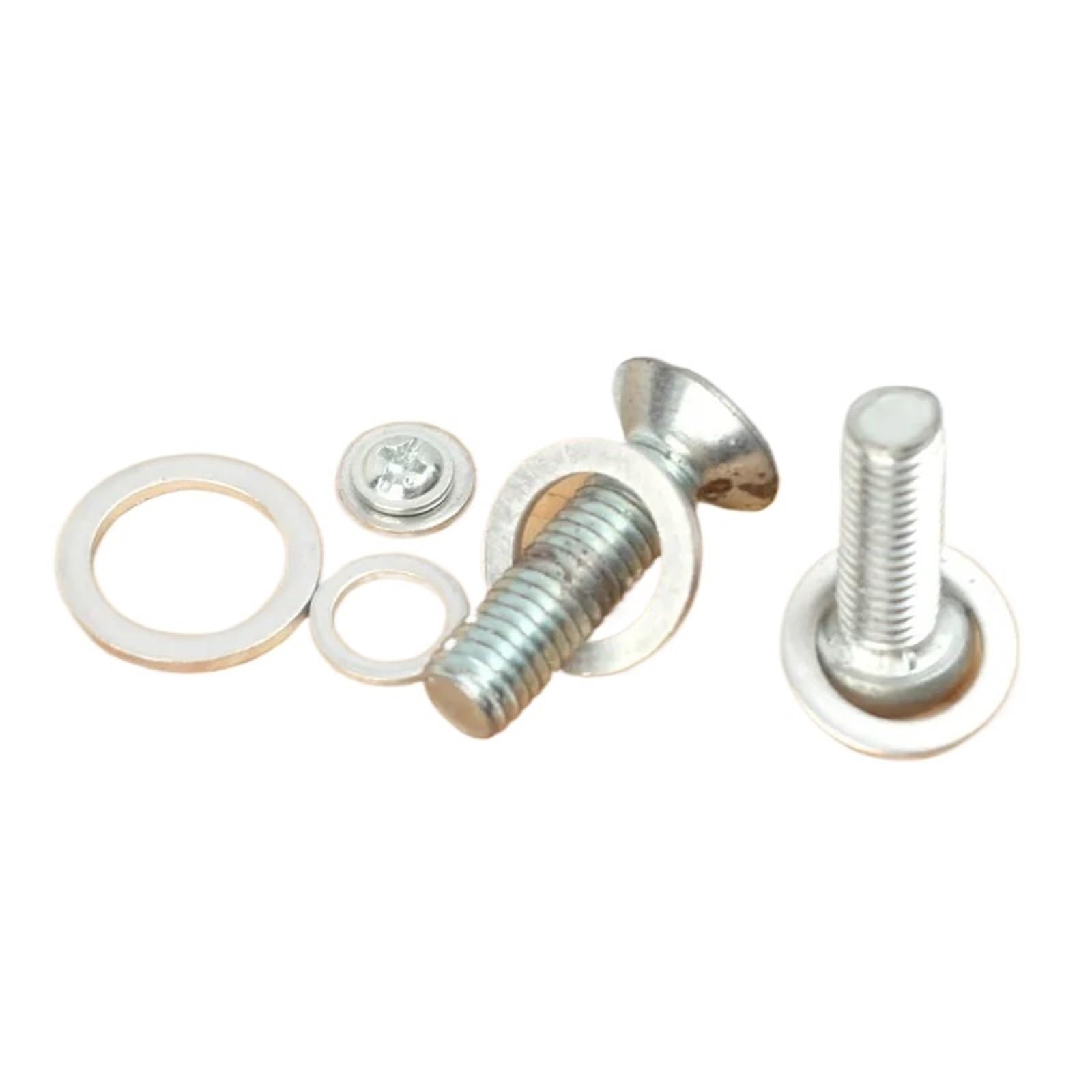 500 pièces rondelles plates en aluminium joints toriques métal ensemble de assortiment rondelle plate vidange d'huile M6-M16 Pour Vis Et éCrous