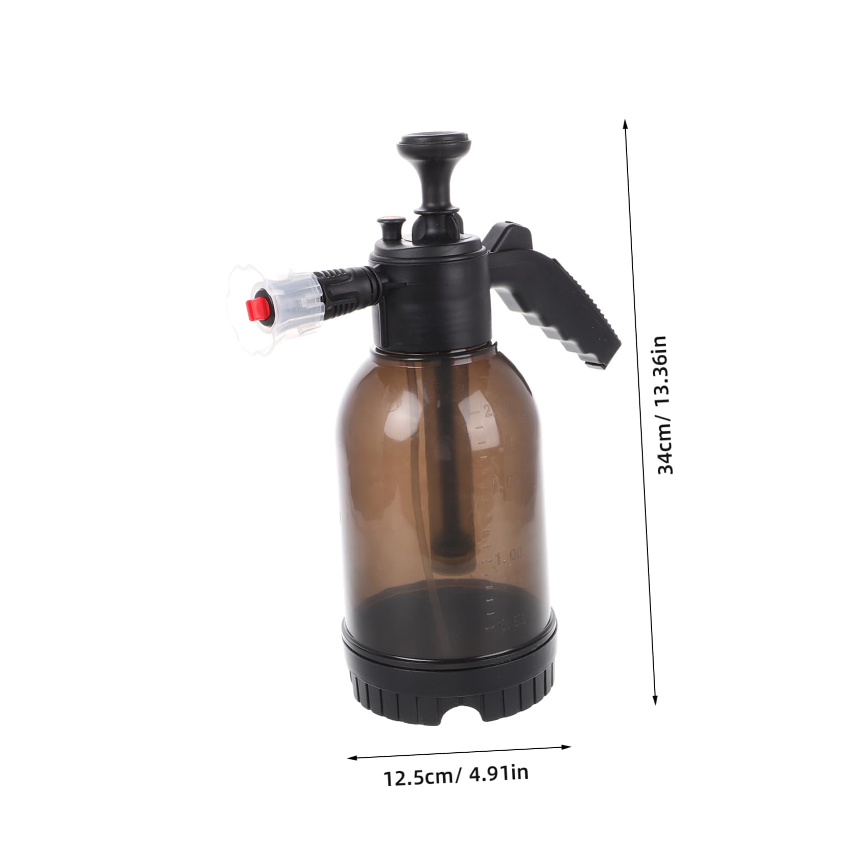 Beatifufu High Pressure Car Wash Sprayer Hand Pump Pressurized Foam Portable Car Detailing Foam Adjustable Nozzle for Auto Cleaning