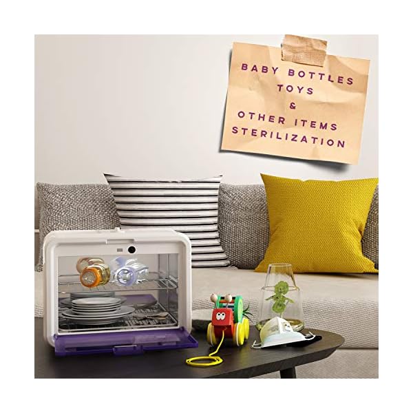 UV-Sanitizer-Box-LETORS-10L-Large-Capacity-UV-Light-Sanitizer-Box-for-Baby-Bottles-Toys-Smartphones-Salon-Tools-or-Other-Items-UV-Sterilizer-Box-for-Home-School-or-Salon UV Light Nail Tool Cleaning Machine 12L Large Capacity Barbershop Cleaning Supplies, Nail Cleaner Box Cleaning Cabinet Salon Equipment for Spa, Beauty, Home