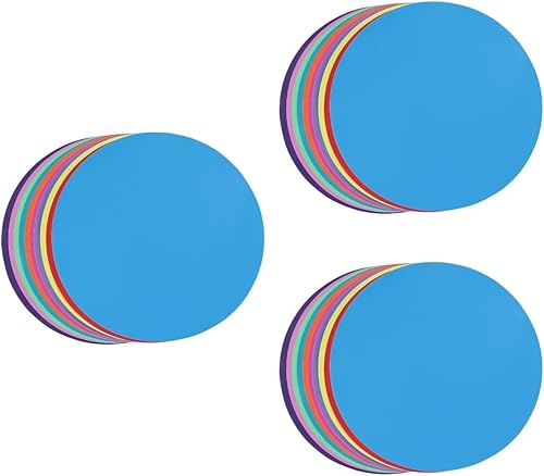 Miniatura 1 de 30 calcomanías blancas para despegar y pegar, borrado en seco, círculos de borrado en seco, círculo de vinilo extraíble, punto de borrado en seco,