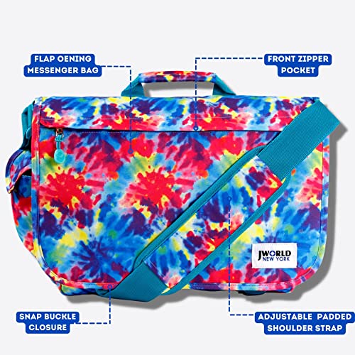 Image of J World New York Thomas Laptop Messenger Bag for Women & Men. Kids Computer Bookbag