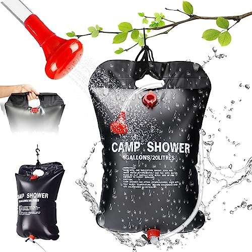 Gohytal 20L Solar Camping Shower Bag