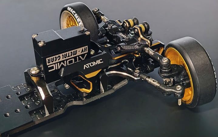 Amazon.com: Helidirect Atomic DRZ3 MS RWD Drift Chassis Kit (No