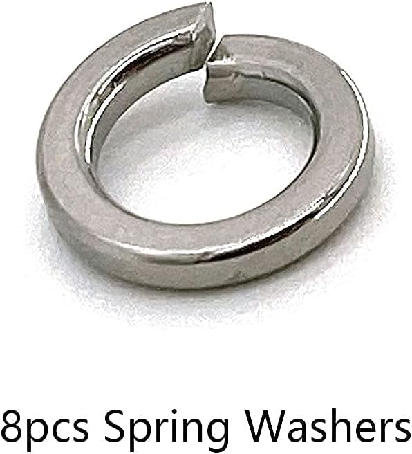 Universal Headboard & Footboard Hardware Kit - 304 Stainless Steel Nuts & Bolts for Bed Frame, Headboard & Footboard（The Total Length of The Bolt is 3 inches） Length - 3" image 8 of 9 B09449ZXGS