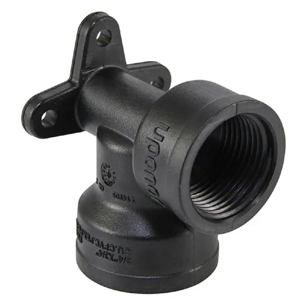 Système de raccord coudé polymère multi-matériaux Uponor pour connecter PEX et cuivre