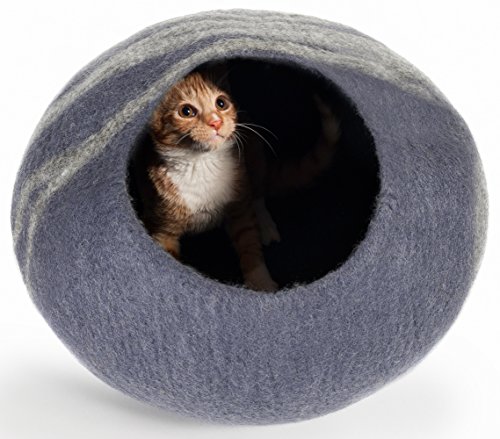 large cat cave bed