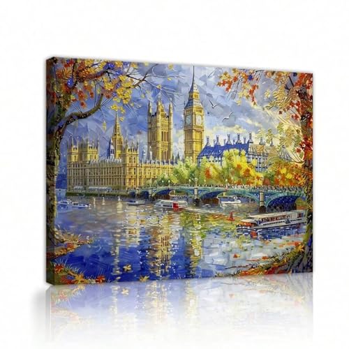 Impression sur toile décoration murale peinture de paysage cadre