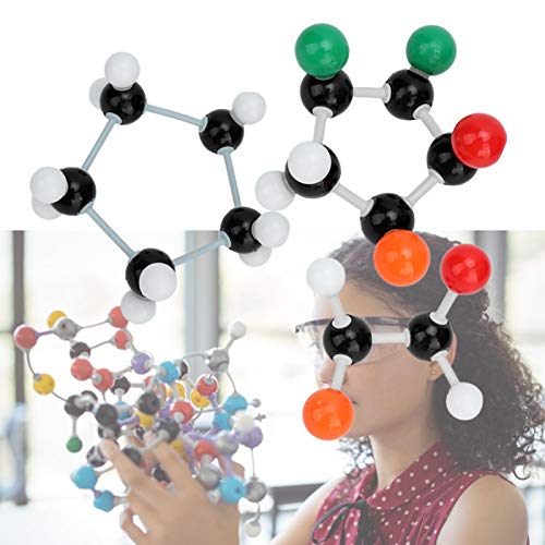 240 Pcs Kit de Modelo Molecular Química Orgânica e Inorgânica Estrutura Científica Construindo Ligaç