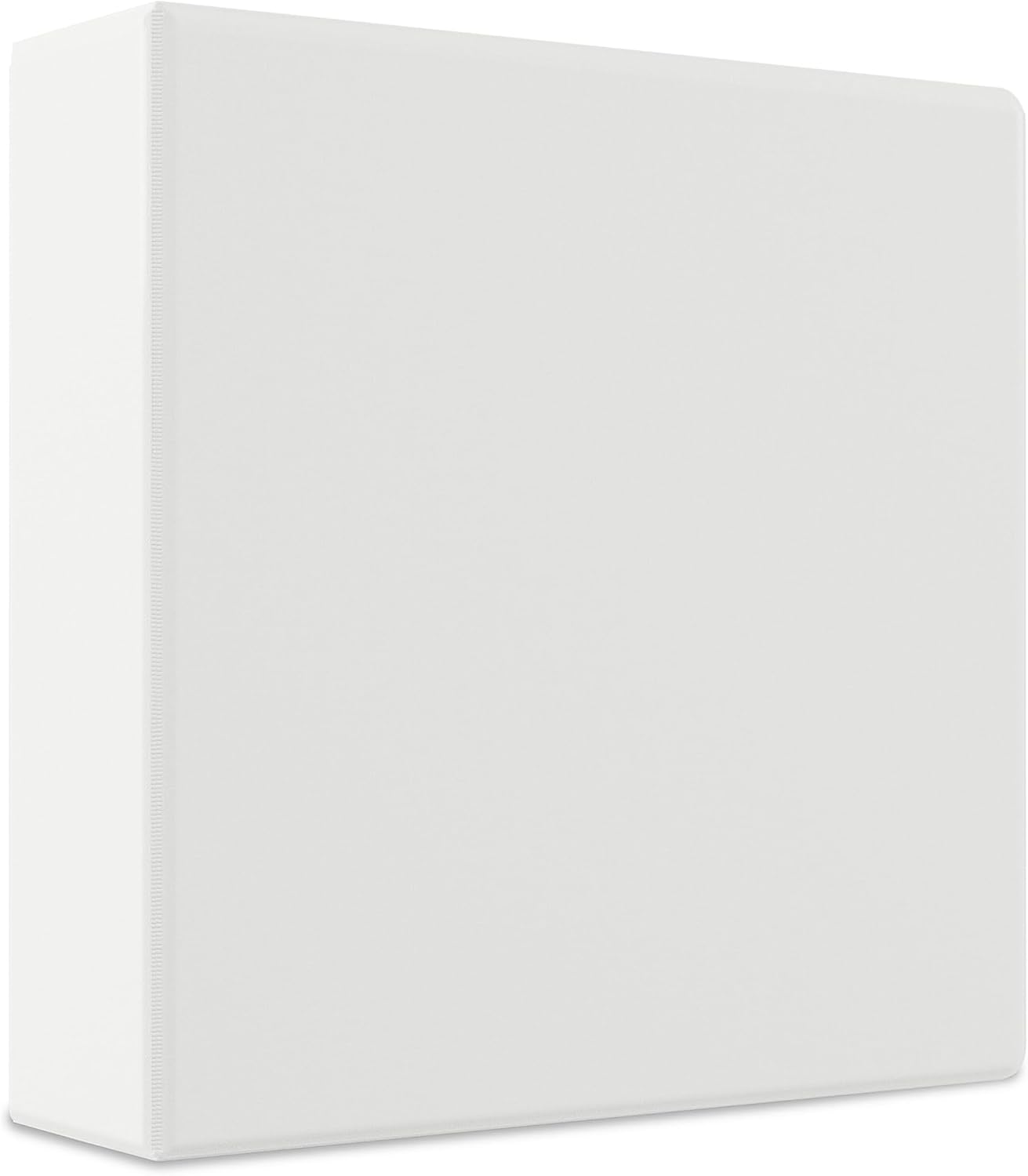 Staples Economy 3 Inch 3-Ring View Binders, White, Holds Up to 600 Sheets, Lightweight Large-Capacity Binders for School & Office, 3 Pack