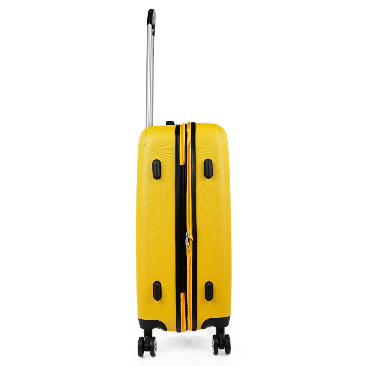 ITACA - Maleta Mediana con 4 Ruedas Giratorias para Viajes Largos Tipo Trolley Ideal como Maletas de Viaje Grandes 23 Kilos y Maleta Viaje Mediana Resistentes, Amarillo — view 8