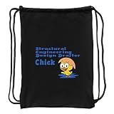 Eddany Structural Engineering Design Drafter Chick Sac à Cordon