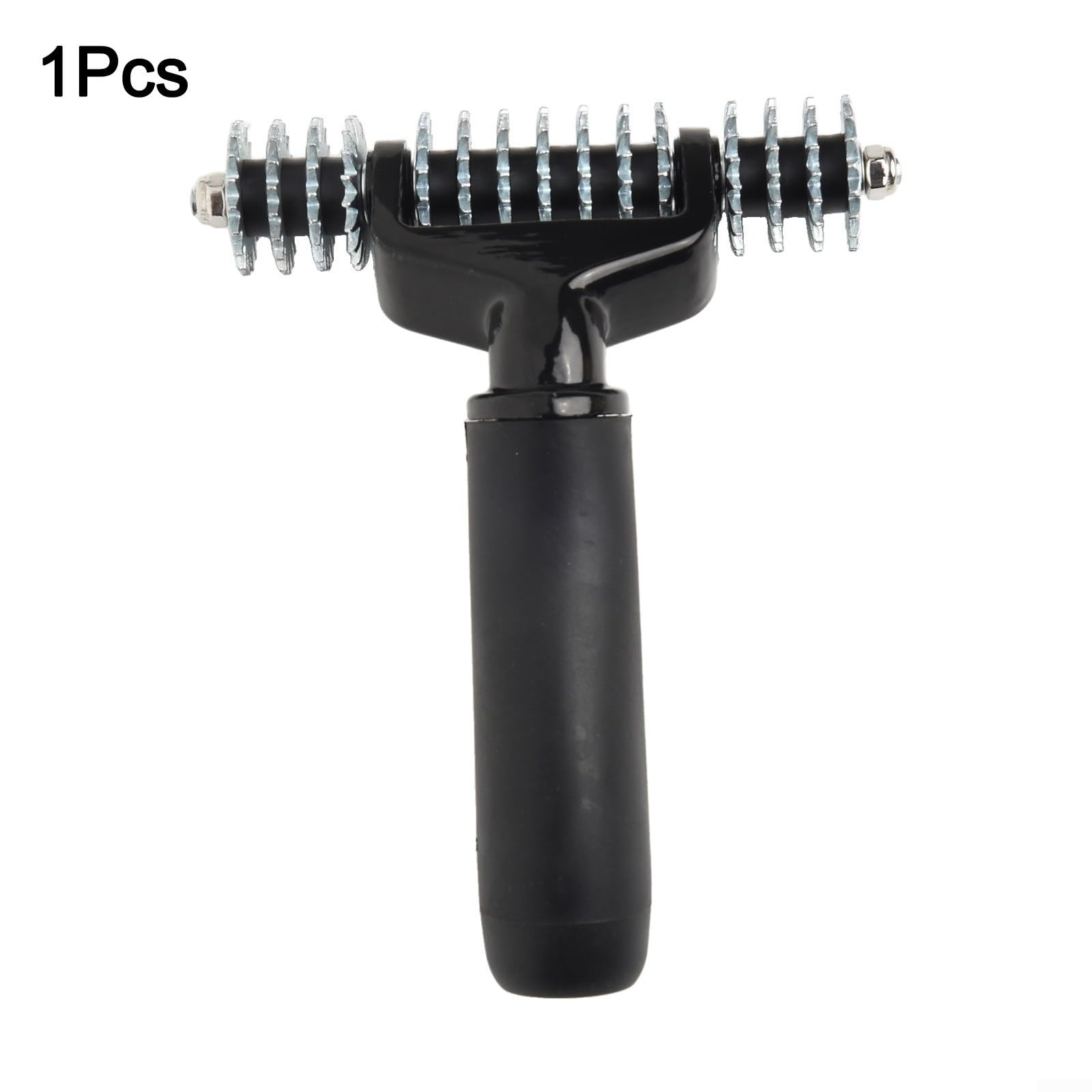 BlissfulAbode Teppich-Nahtroller 12,7 cm breiter Kopf Radrollen für Teppichinstallation Reparaturwerkzeug Druckguss-Griff leichtes robustes Design Effektive Klebrigkeit Mittel Transfer Naht
