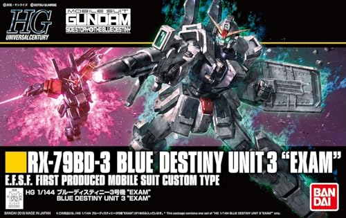 Bandai Hobby Maquette Gundam Blue Destiny Unit 3 1/144