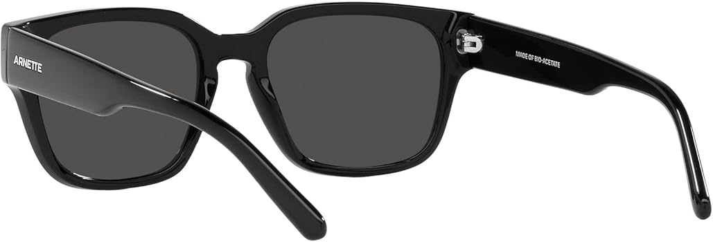 Amazon.com: ARNETTE AN4294 Type Z Square Sunglasses, Black/Dark