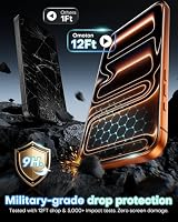OMOTON für iPhone 17 Pro Max Panzer Schutz Glas mit Rahmen-Installationshilfe, kompatibel mit iPhone 17 Pro Max Kamera Schutzfolie, Anti- Kratzer, Bläschenfrei, 9H Härte Folie, 3+2 Stück – Ansicht 3
