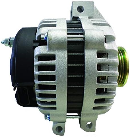 Miniatura 8 de Nuevo alternador compatible con Buick Rainier 2006, Chevy Trailblazer, GMC Envoy, Isuzu Ascender, Saab 9-7x 4.2L 15200110 19118694, ADR0371, 40012229
