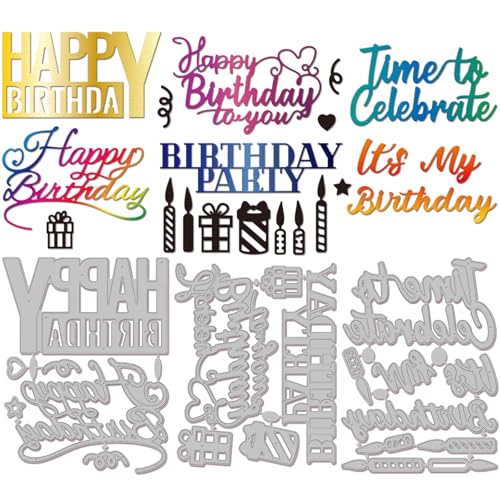 Uso versatile: queste fustelle in metallo sono perfette per vari progetti fai da te, tra cui scrapbooking, creazione di biglietti, artigianato di carta, inviti a tema, mini album, decorazioni per cornici fotografiche, sono anche un bel regalo per familiari e amici.