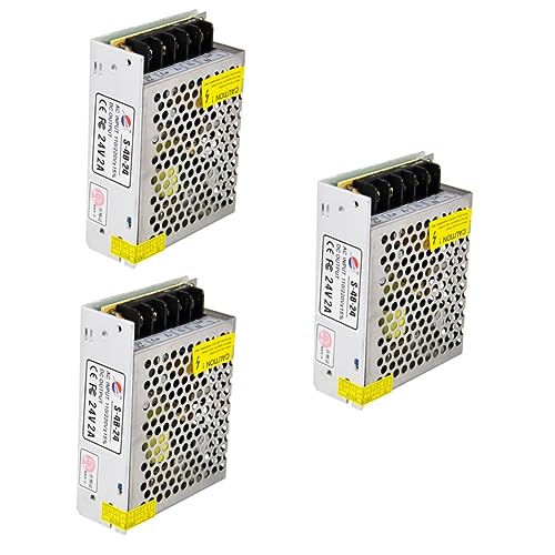 PartyKindom 3Pcs Adaptador De Energia De Luz LED Fonte De Alimentação De Luz LED Adaptador De Energi