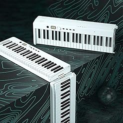 KEMNGO Piano numérique Pliable à 88 Touches avec Clavier numérique Semi-Lourd avec Support for partitions, pédale de… - Les Beatles, Paul McCartney, John Lennon, RIngo Starr, George Harrison KEMNGO Piano numérique Pliable à 88 Touches avec Clavier numérique Semi-Lourd avec Support for partitions, pédale de… – Image 6