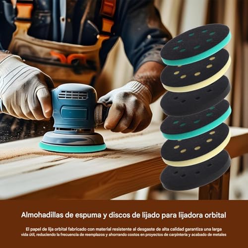 Discos para buffer en proyectos de restauración automotriz y madera viva 2