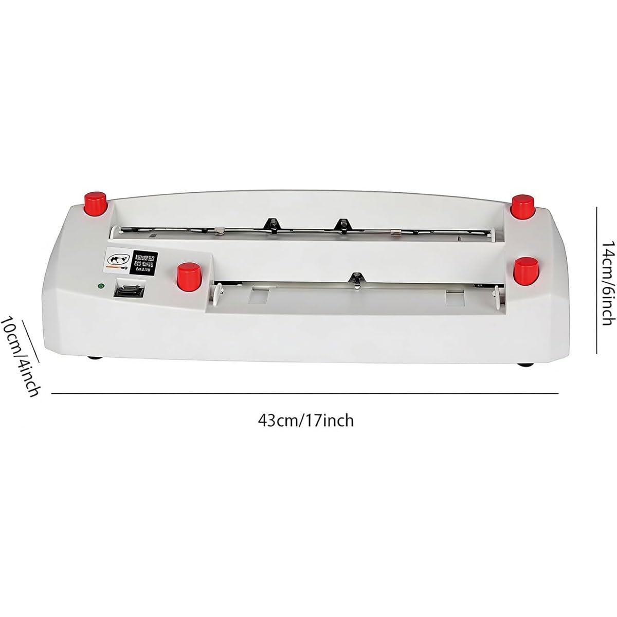 Taglierina automatica per biglietti da visita, taglierina elettrica A4 con sistema a 9 lame, taglio di precisione 120-300 gsm, 100 carte veloci in 2-3 minuti, per stamperia e ufficio