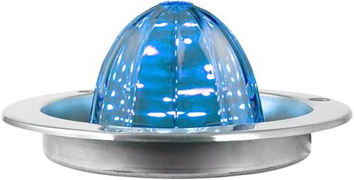 Miniatura 5 de GG Grand General 81918 Green/Clear Classic Watermelon 18 LED Light with Stainless Steel Flange Mount Bezel