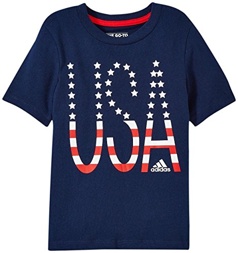 T-shirt adidas USA Pride pour tout-petit et enfant en coton doux