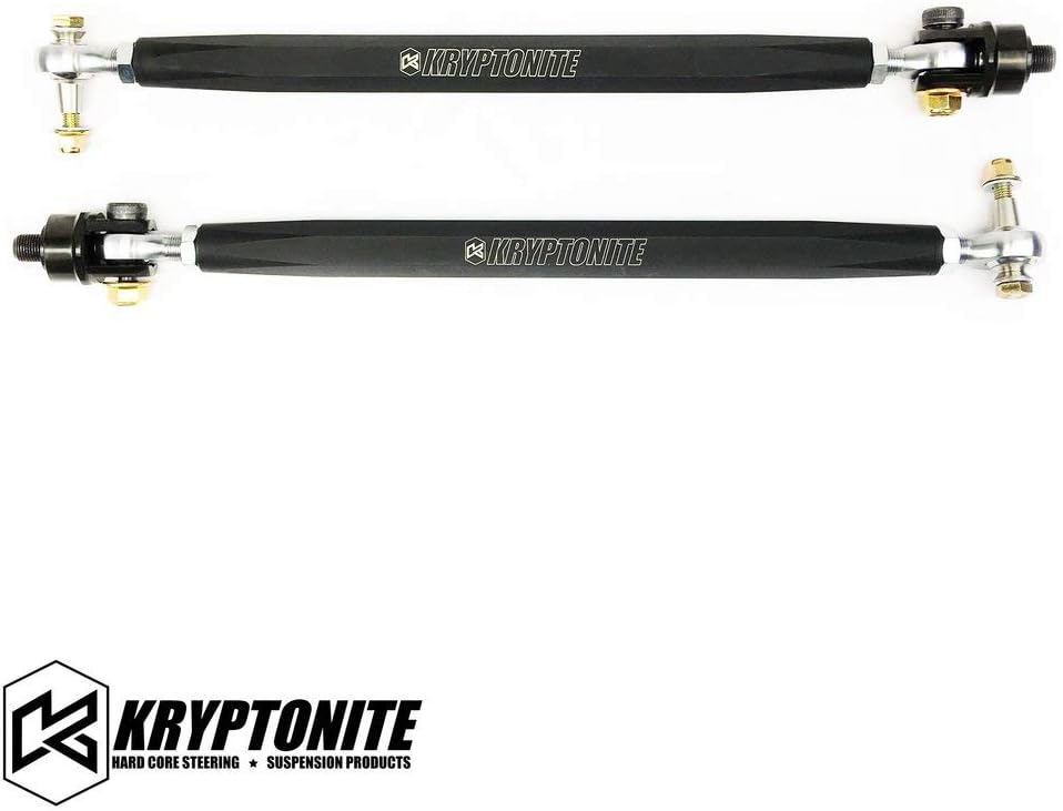 Kryptonite Stage 2 Death Grip Tie Rods KRTRZ19T Compatible with 2017-2019 Polaris RZR XP Turbo