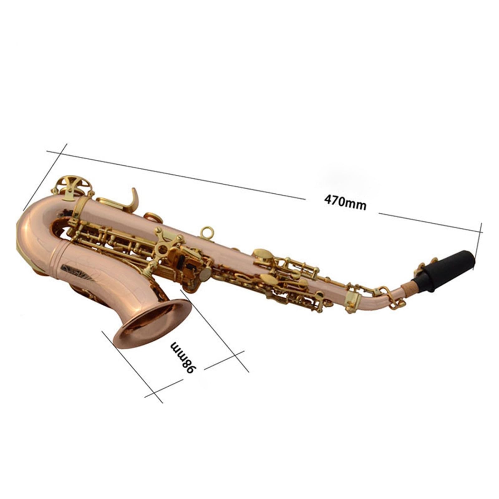 Sassofono Saxophone Professionale In Bronzo Fosforoso In Si Bemolle Sassofono