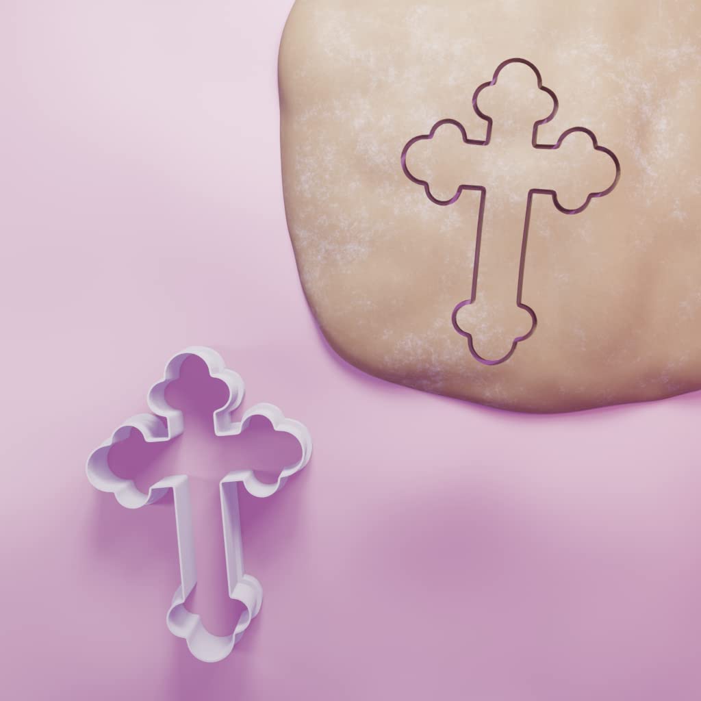 Holy Cross Cookie Cutter - 3 Sizes, White, 7cm - Image 2