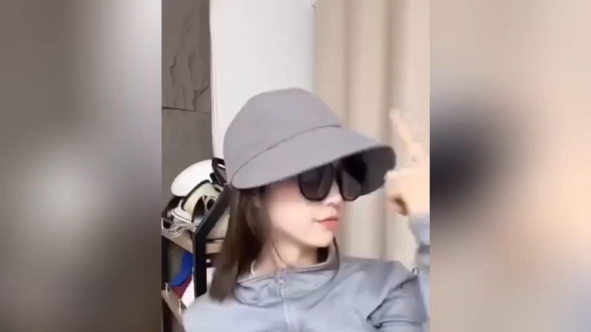 Sombrero de sol para mujer con ala ancha y protección UV miniatura 7